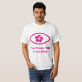 T-shirt Voyage aux yeux TVA pour hommes (Devant entier)