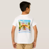 T-shirt Voyage croisière en famille (Dos entier)