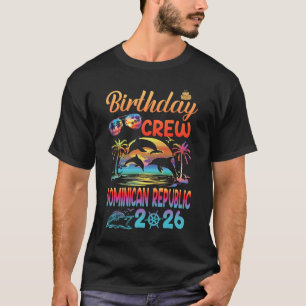 T-shirt Voyage d'anniversaire en République dominicaine Va