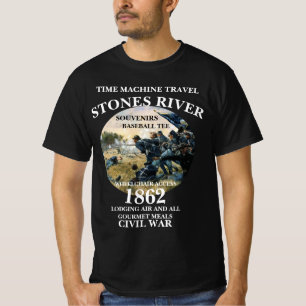 T-SHIRT VOYAGE DANS LE TEMPS MACHINE BATAILLE DE STONES RI