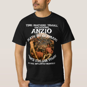 T-SHIRT VOYAGE DANS UNE MACHINE À TEMPS ANZIO MORT GUERRE
