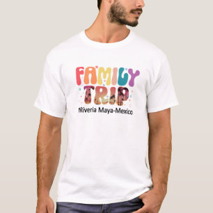 T-shirt Voyage de famille Riviera Maya Mexique Vacances en