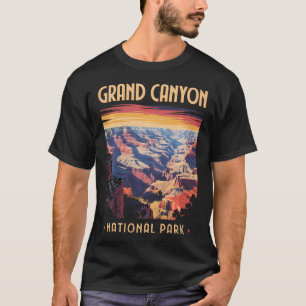 T-shirt Voyage de famille vintage Grand Canyon National