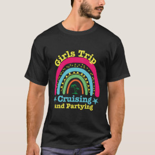 T-shirt Voyage De Filles 2024 Croisière Et Partir Croisièr
