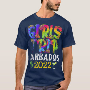 T-shirt Voyage de filles à la Barbade 2022 Enterrement de