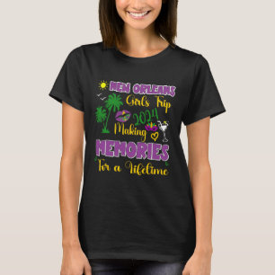 T-shirt Voyage de filles à la Nouvelle-Orléans Vacances de