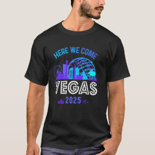 T-shirt Voyage de filles à Las Vegas 2025 Anniversaire de 