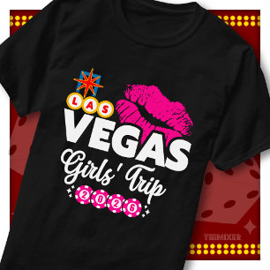 T-shirt Voyage de filles à Las Vegas 2026 Meilleures amies