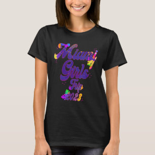 T-shirt Voyage de filles à Miami 2023 Meilleures amies pou