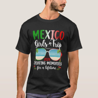 T-shirt Voyage de filles au Mexique 2026 Création de souve