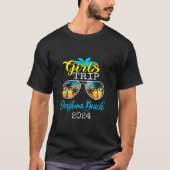 T-shirt Voyage de filles Daytona Beach 2024 Fête de fin de (Devant)