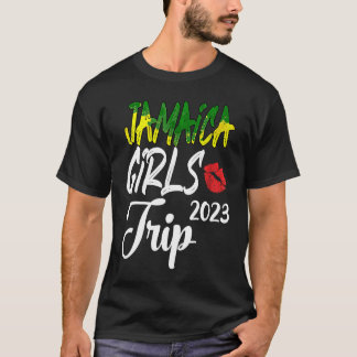 T-shirt Voyage de filles en Jamaïque 2023 Enterrement de v
