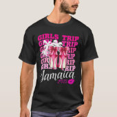 T-shirt Voyage De Filles Jamaïque 2023 Pour Le Week-End Fe (Devant)