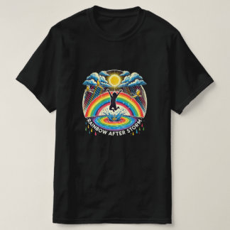 T-shirt Voyage de guérison : Arc en ciel de l'espoir