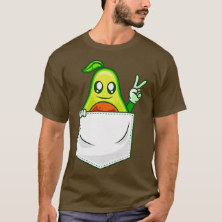 T-shirt VOYAGE DE LA PÂTE VOYAGE DE PÊCHE Avocado