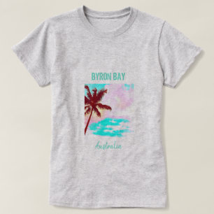 T-shirt Voyage de l'hippodrome vintage de Byron Bay en Aus