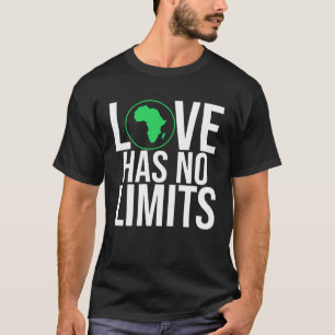 T-shirt Voyage de mission L'amour n'a pas de limites Chré