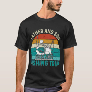 T-shirt Voyage de pêche père et fils