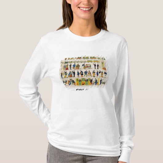 T-shirt Voyage de rail, c.1850 (Devant)