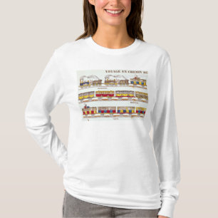 T-shirt Voyage de rail en 1845