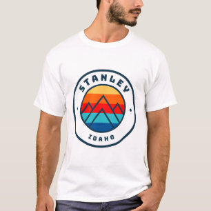 T-shirt Voyage de ski en famille à Stanley Idaho