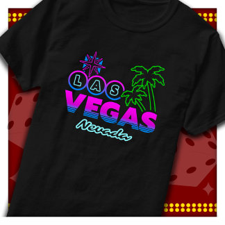 T-shirt Voyage de vacances en famille Souvenir Las Vegas V
