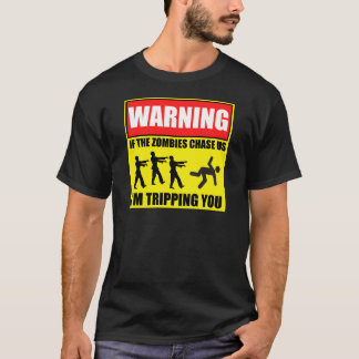 T-shirt Voyage de zombi avertissant Sign.png