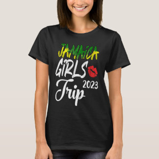 T-shirt Voyage des filles en Jamaïque 2023 Enterrement de 