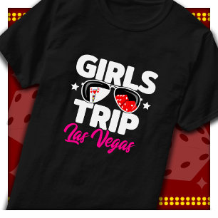 T-shirt Voyage des filles Las Vegas Vacances des filles Vo