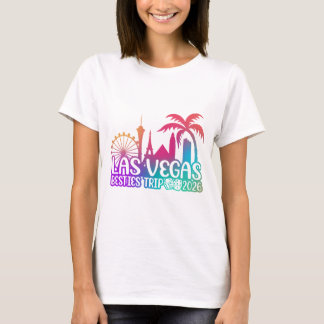 T-shirt Voyage des meilleures amies à Las Vegas ou voyage