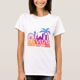 T-shirt Voyage des meilleures amies à Las Vegas ou voyage