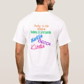 T-shirt Voyage d'été (Dos)