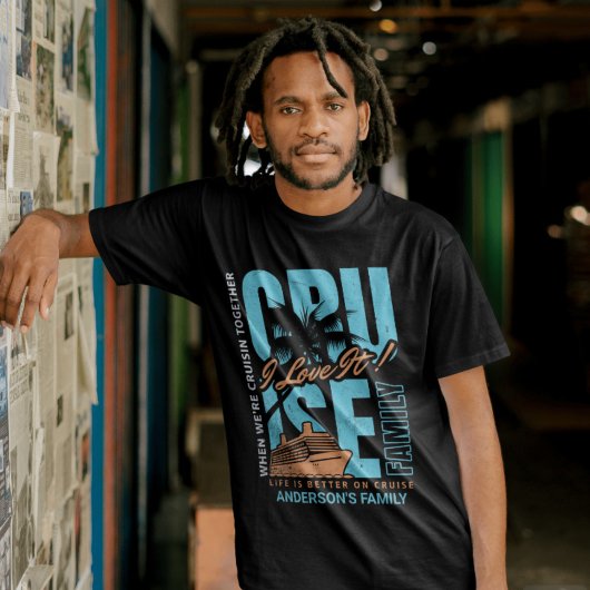 T-shirt Voyage d'été de l'équipage de croisière sur mesure