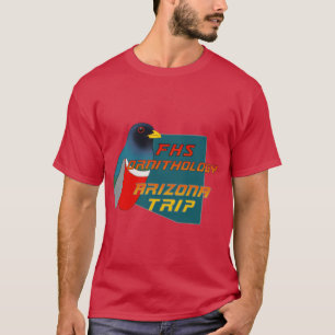T-shirt Voyage d'ornithologie FHS en Arizona