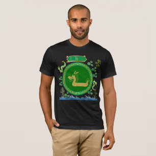 T-shirt Voyage du dragon de jade noir