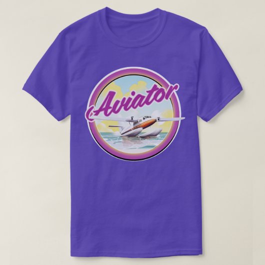 T-shirt Voyage en avion (Design devant)