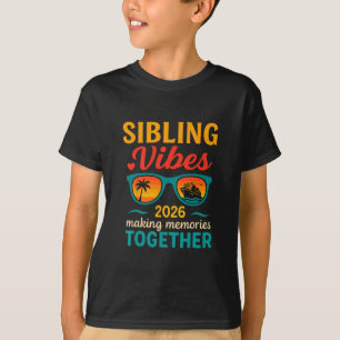 T-shirt Voyage en croisière Frères et Sœurs 2026 Vacances
