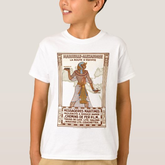 T-shirt Voyage en Egypte vintage (Devant)