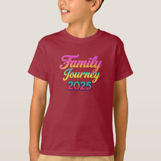 T-shirt Voyage en famille 2025