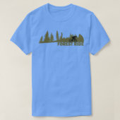 T-shirt voyage en forêt (Design devant)