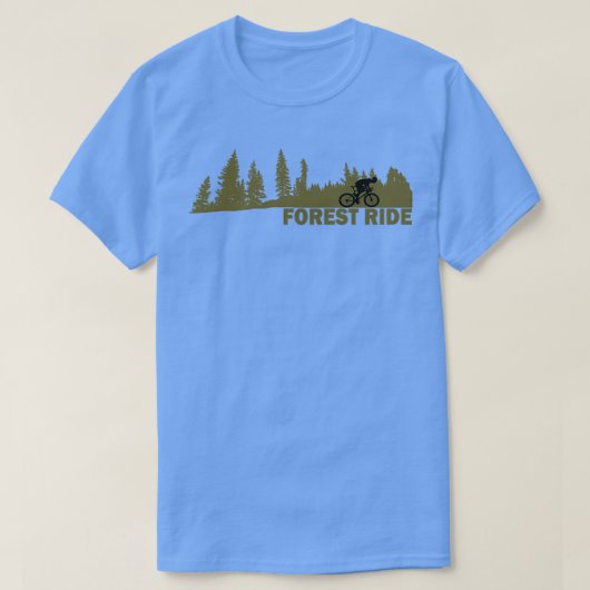 T-shirt voyage en forêt (Design devant)