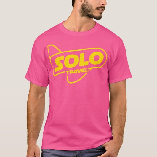 T-shirt Voyage en solo (Devant)