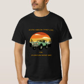 T-Shirt Voyage Et Aventure (Devant)