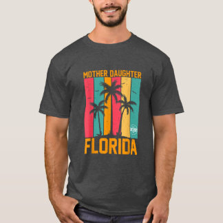 T-shirt Voyage Fille Mère 2022 Florida Correspondant Été