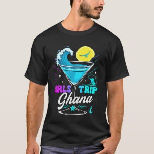 T-shirt Voyage Filles Ghana 2026 Weekend Anniversaire Carr