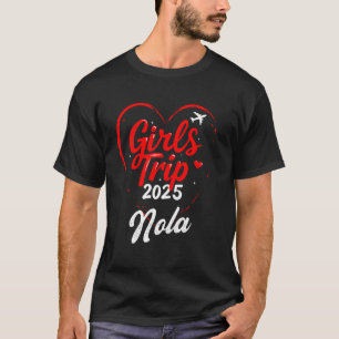 T-shirt Voyage Filles Nola 2025 Vacances Femmes Week-end N