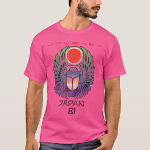 T-shirt Voyage Japon 1981 Scarabée Musique famille rétro