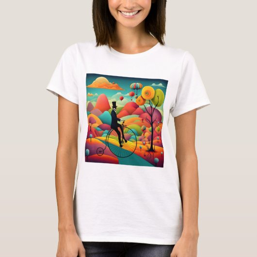 T-shirt Voyage magique (Devant)