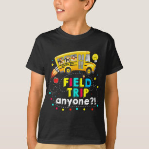 T-shirt Voyage N'Importe Qui Magic School Bus Enseignant J
