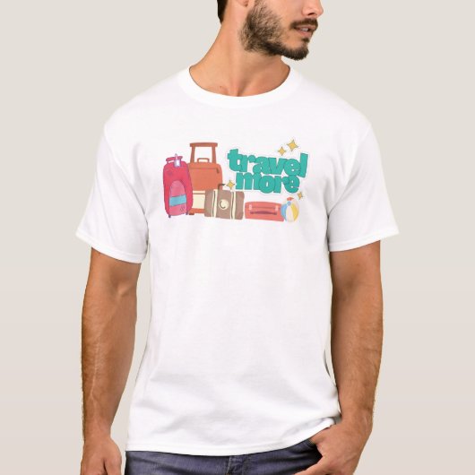 T-shirt voyage plus (Devant)